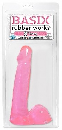 Basix Pink 8" Dong