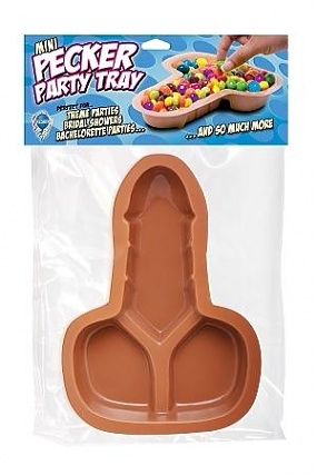 Pecker Party Serving Tray 3pk