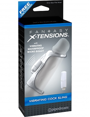 Fantasy X-Tensions Vibrating Cock Sling