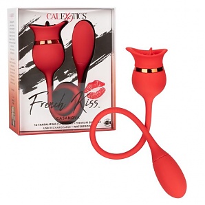 French Kiss Casanova Clitoral Vibrating Stimulation Red