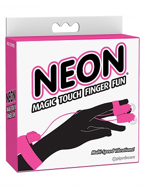 Neon Magic Touch Finger Fun - Pink