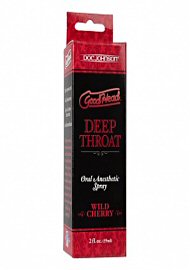 Goodhead Deep Throat Oral Anesthetic Spray Wild Cherry 2 Oz (186711)