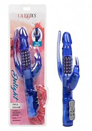 Delight Triple Orgasm Vibrator - Blue (se-0661-50-2) (186844)