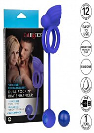 Silicone Rechargeable Dual Rockin' Rim Enhancer (186860)