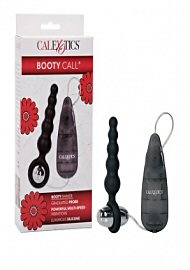 Booty Call Booty Shaker Vibrating Butt Plug - Black (190068)